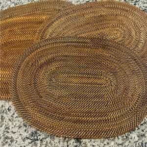 Rattan Placemats New MCM Style